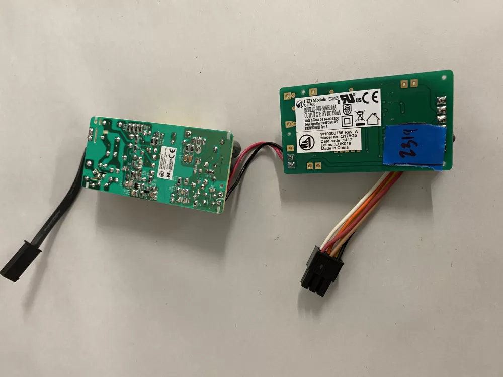 Whirlpool W10306786 Refrigerator LED Inverter Board Box AZ203144 | BK2319