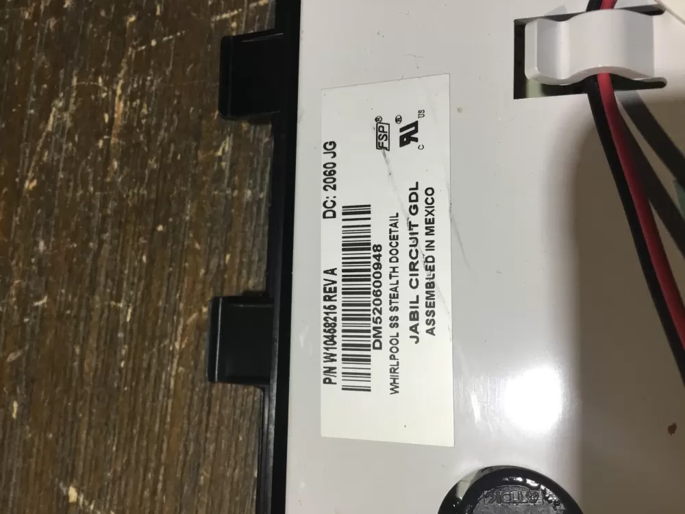 Whirlpool W10458215 Refrigerator Control Board Dispenser AZ58099 | NR1987