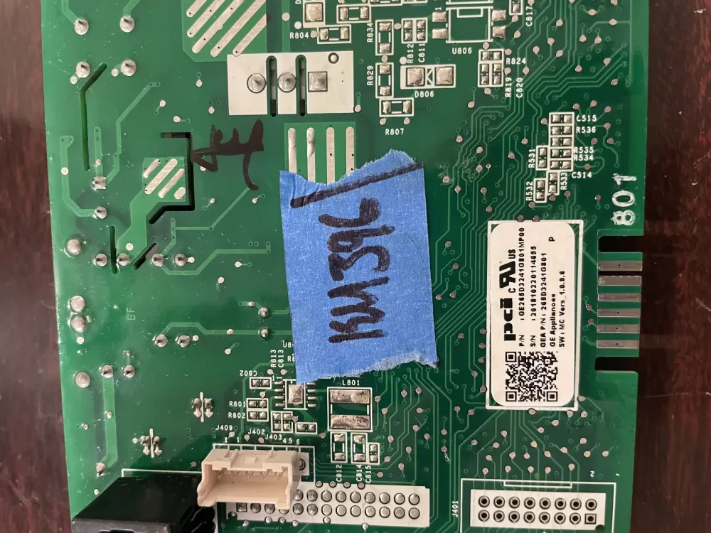 GE Dishwasher Control Board P/N 265D3241G801 AZ36726 | KM396
