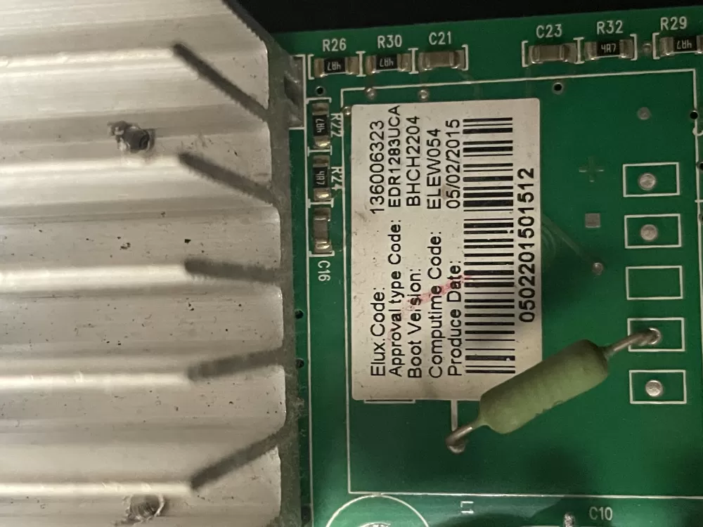 Electrolux ELEW054 136006323 Dryer Control Board AZ10604 | 1612
