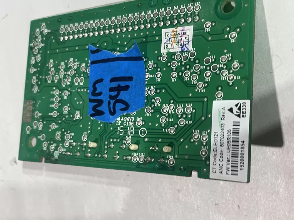 Frigidaire 807022402 807022403 Dishwasher Control Board AZ172725 | Wm541