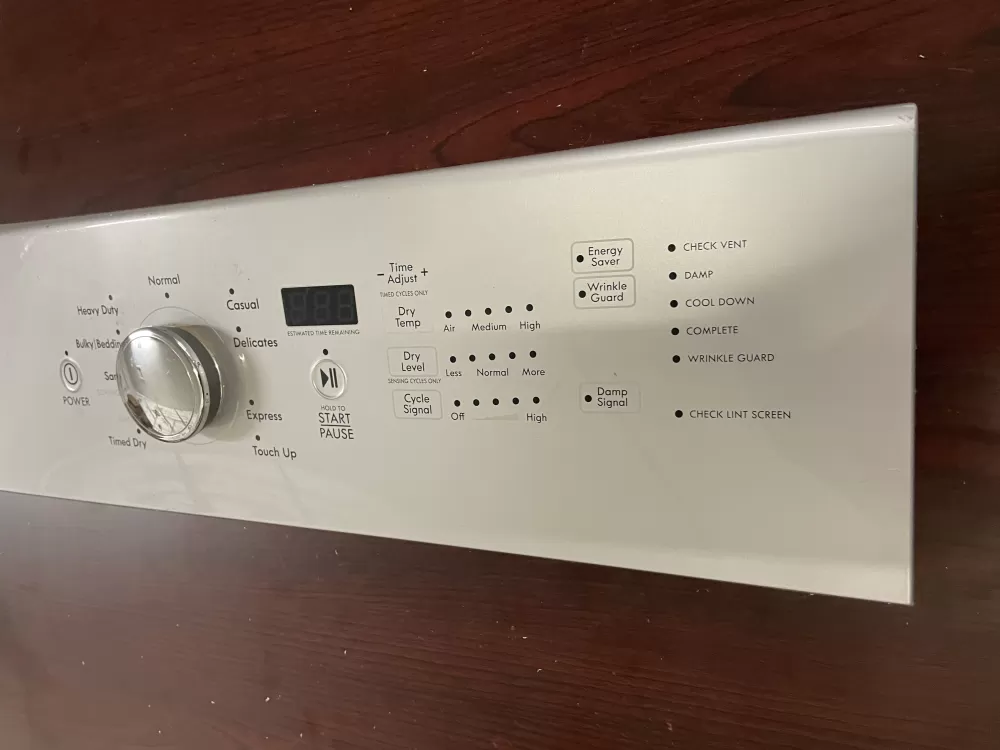 Kenmore W10793506 W10643944 Dryer Control Board Panel Console AZ66395 | KMV579