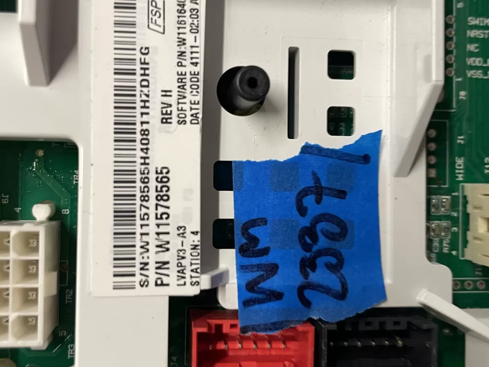 Whirlpool KitchenAid Roper W11578565 Washer Control Board AZ207906 | Wm2337