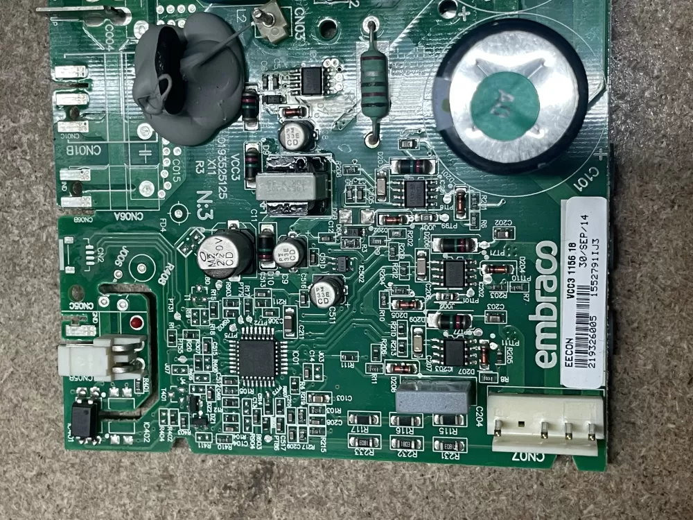 Frigidaire Refrigerator Control Board Vcc3 1156 18 AZ23554 | KM1321
