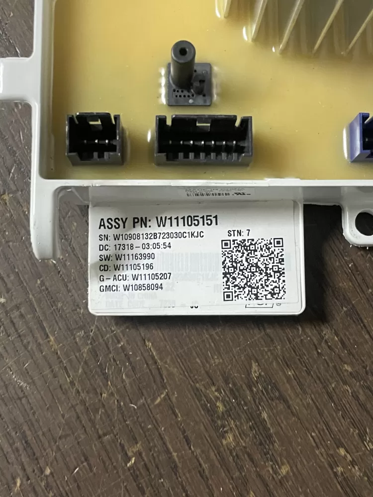 Whirlpool Maytag W11105151 Washer Control Board AZ39463 | Wmv388