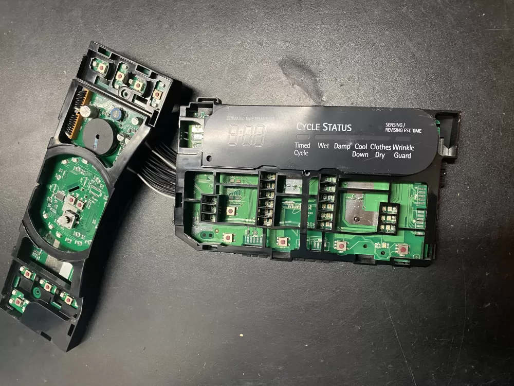 Whirlpool W10206030 AP4568396 1877865 AH3408189 EA3408189 PS3408189 W10172221 W10339919 Dryer Interface Control Board