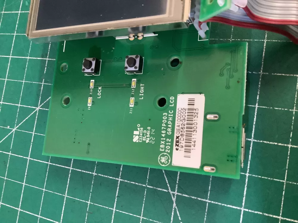 WHIRLPOOL GE 197D8562G002 GRAPHIC CARD LCD AZ186764 | NR2747