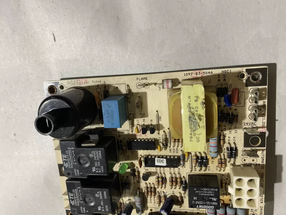 Rheem Lennox Furnace Control Board Circuit 1097-502-1 AZ193769 | BK2168