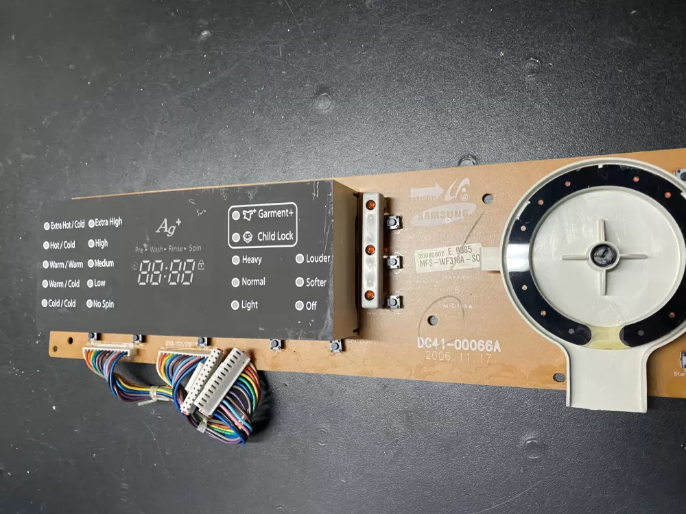 Samsung DC41-00066A Washer Control Board