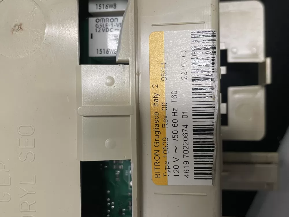 Whirlpool 46197022067401 Washer Main Control Board CCU AZ20949 | WMV152