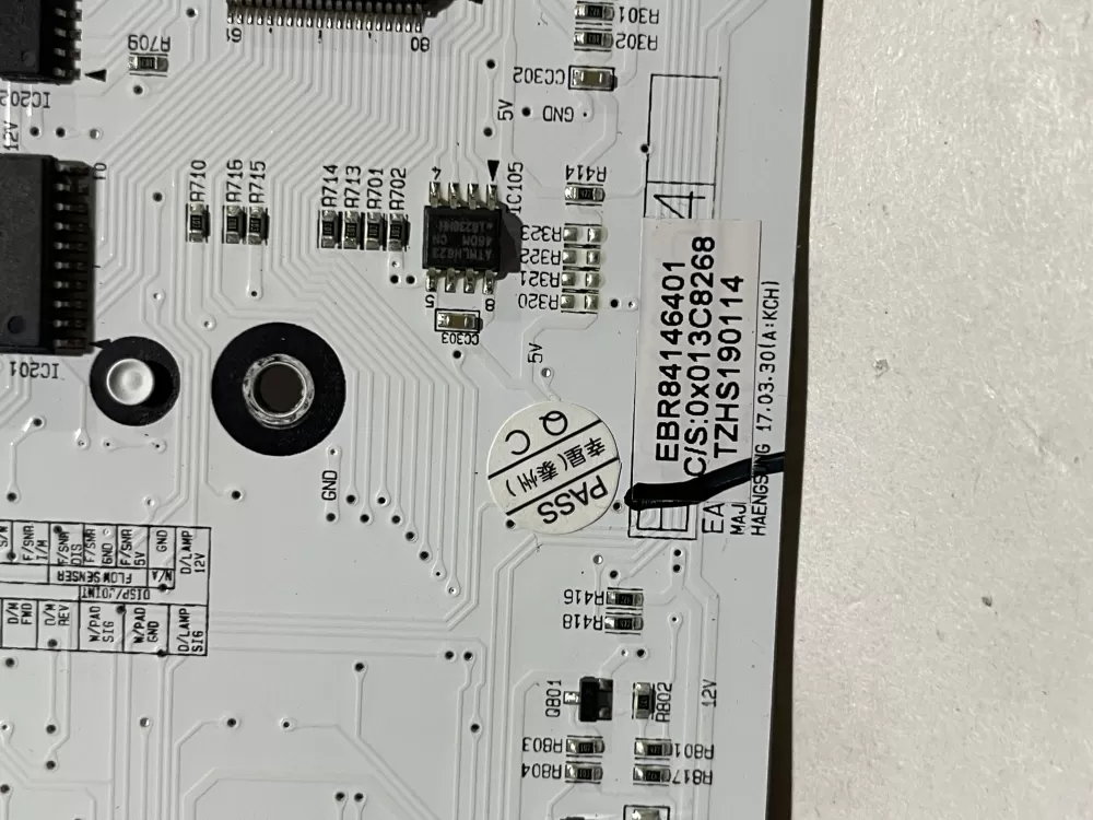 LG EBR84146401 Refrigerator Control Board Display AZ139118 | Wm2151
