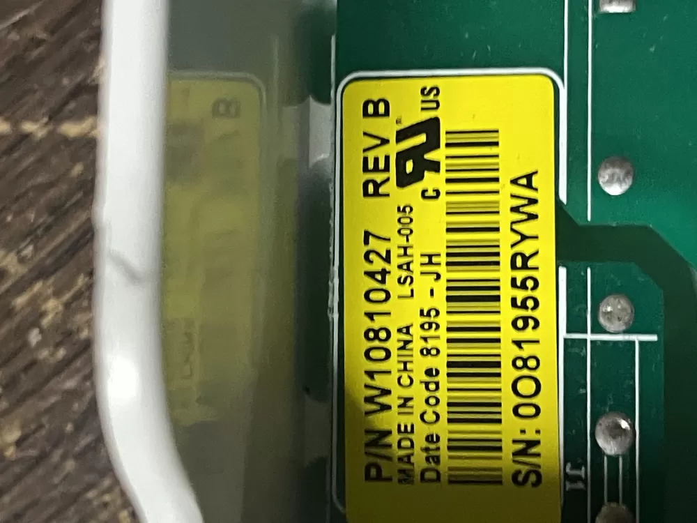 Whirlpool W10810427 Dryer Control Board AZ60965 | Wm2073