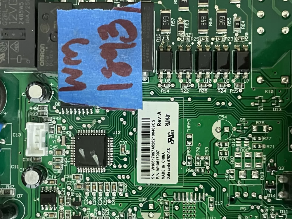 Maytag W11035837 W10617097 Refrigerator Control Board AZ52331 | Wm1893