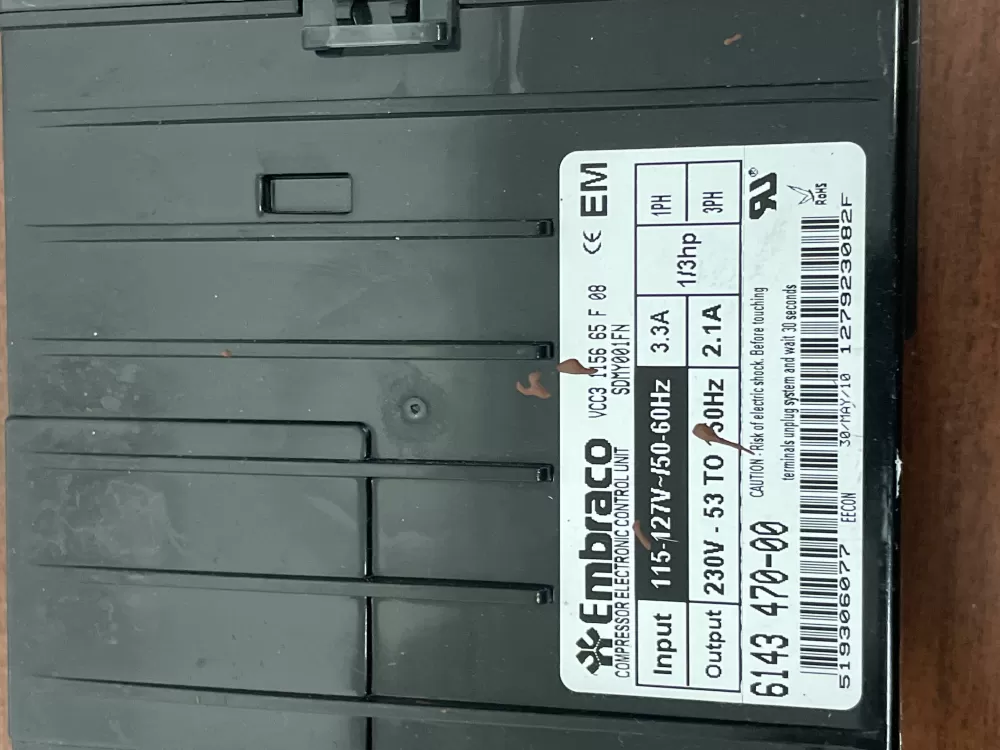 GE 519306077 Refrigerator Inverter Control Board