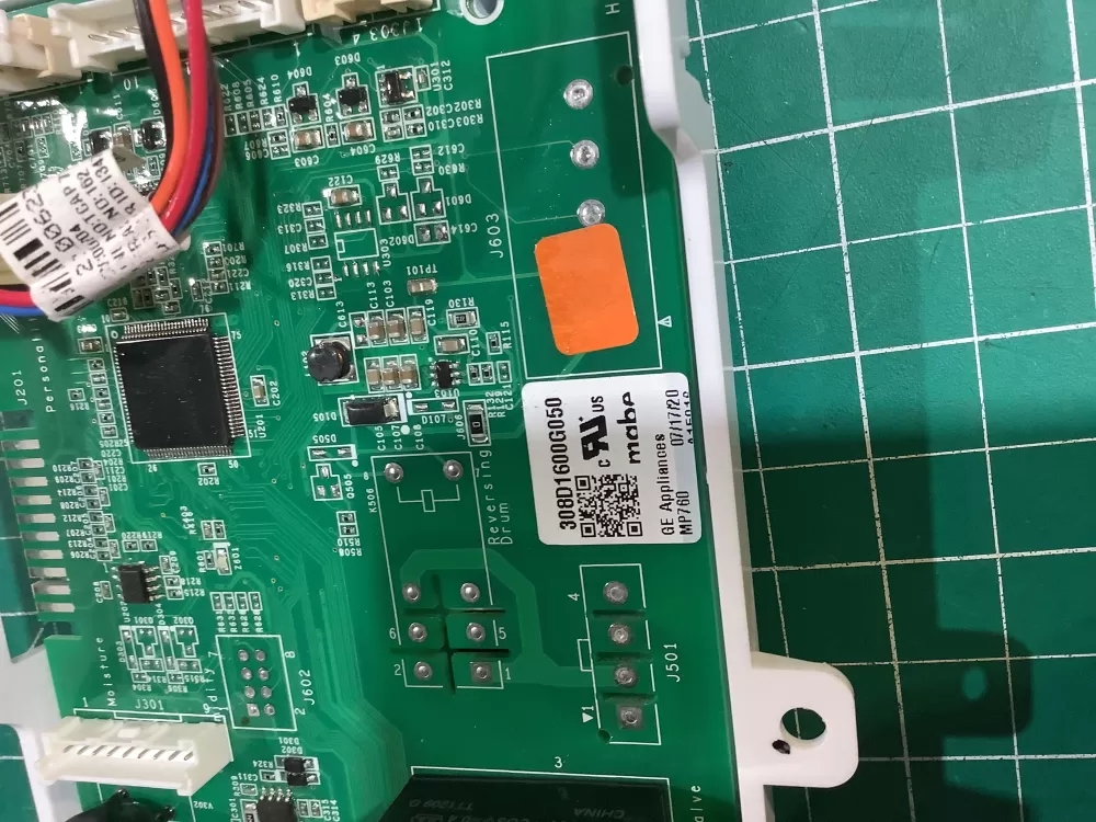 GE WE22X36578 308D1600G050 Dryer Main Control Board AZ162548 | ZC217