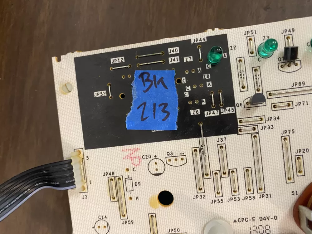 GE 175D5261G040 EBX1129P004 WH12X10614 Washer Control Board AZ31162 | BK213