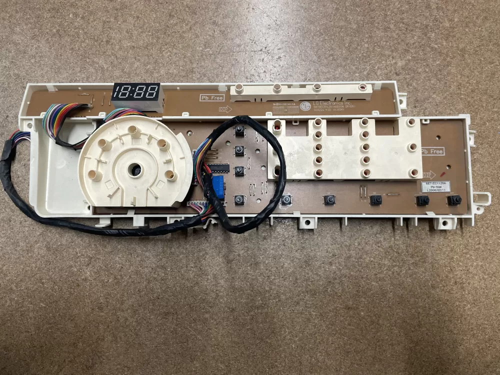 LG 6871EC1120A 6870EC9142A Dryer Control Board AZ17891 | KMV167