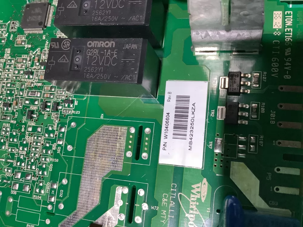 Whirlpool W10406604 Washer Control Board AZ129181 | NR2320