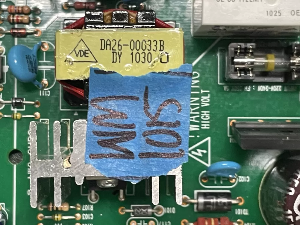 Samsung DA41 00538M Refrigerator Control Board AZ23071 | WM1048