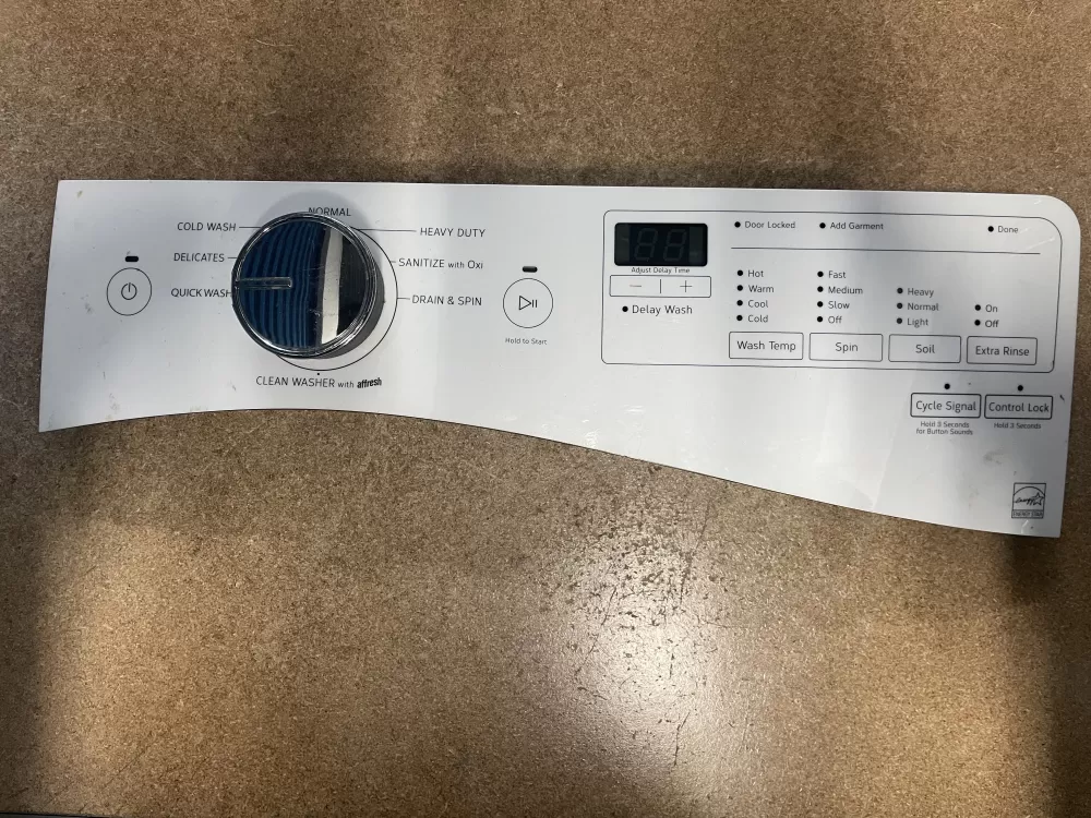 Whirlpool W10640072 W10825109 W10911021 PS11769764 Washer Control Board Panel