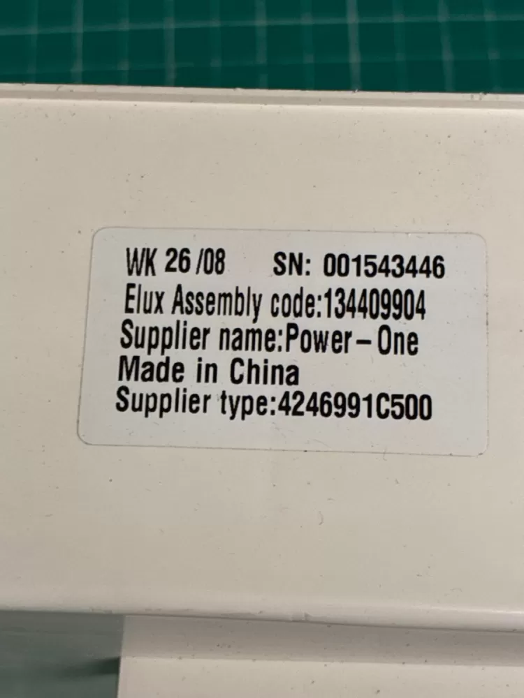 134743500 Frigidaire Washer Electronic Control Board Motor