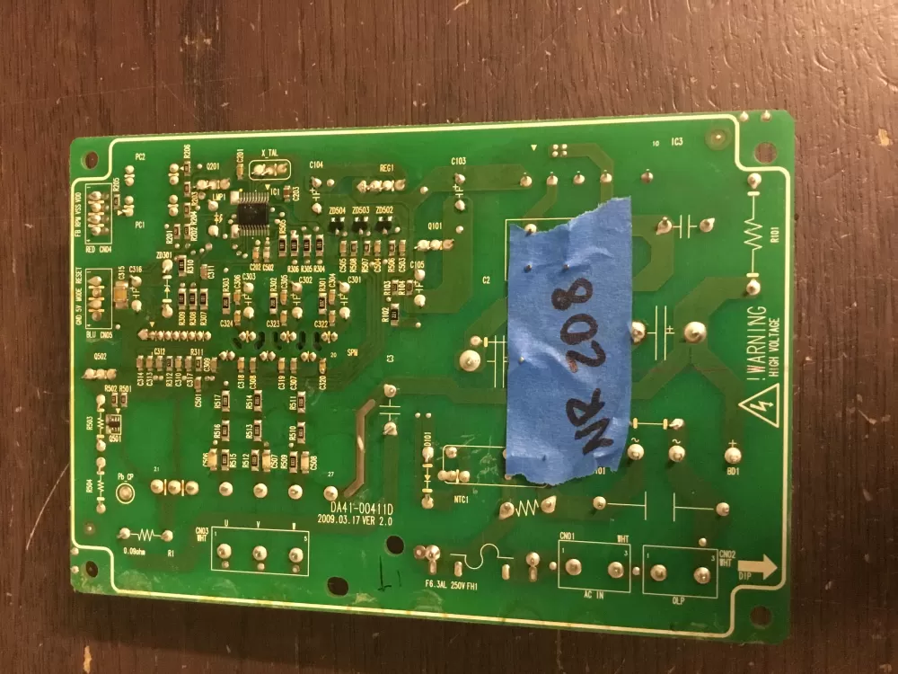 Samsung DA41-00614F DA92-00047A Refrigerator Control Board AZ16558 | NR208