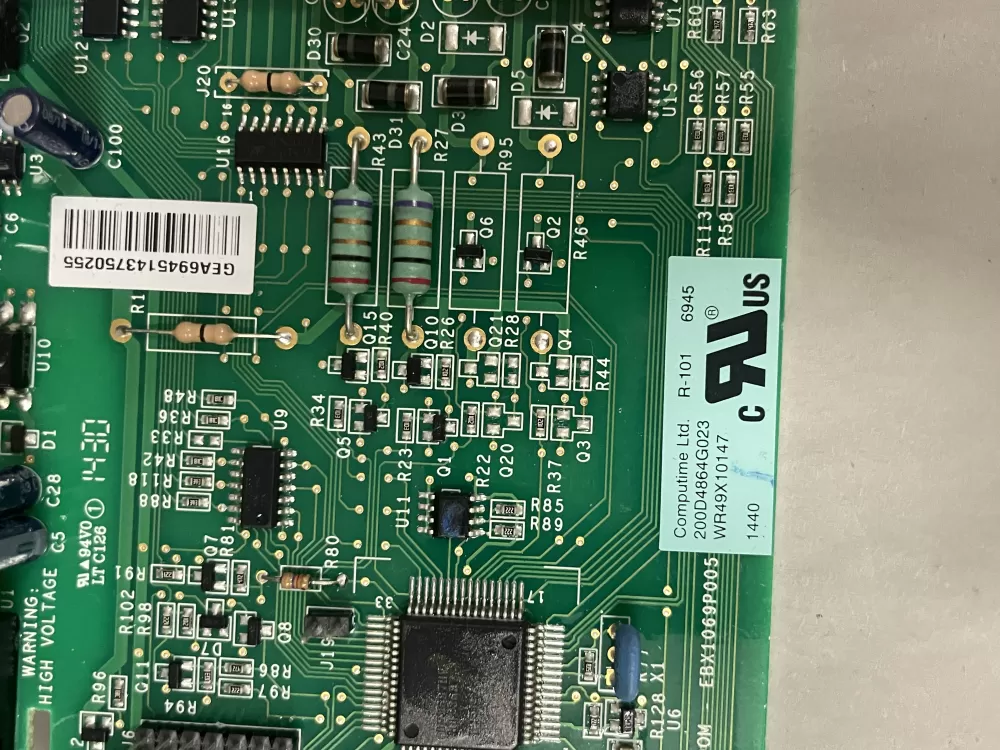 GE WR49X10147 WR49X10152 Refrigerator Control Board AZ218477 | Wm1574