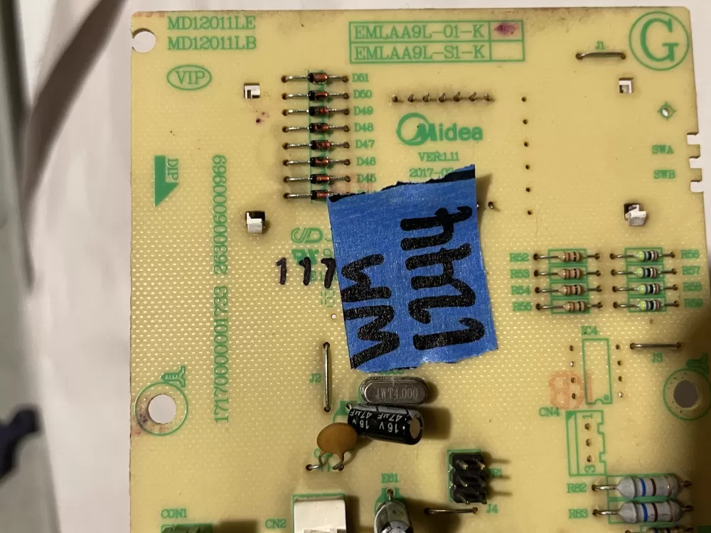 Kenmore 5304491622 Microwave Control Board AZ142752 | Wm1244