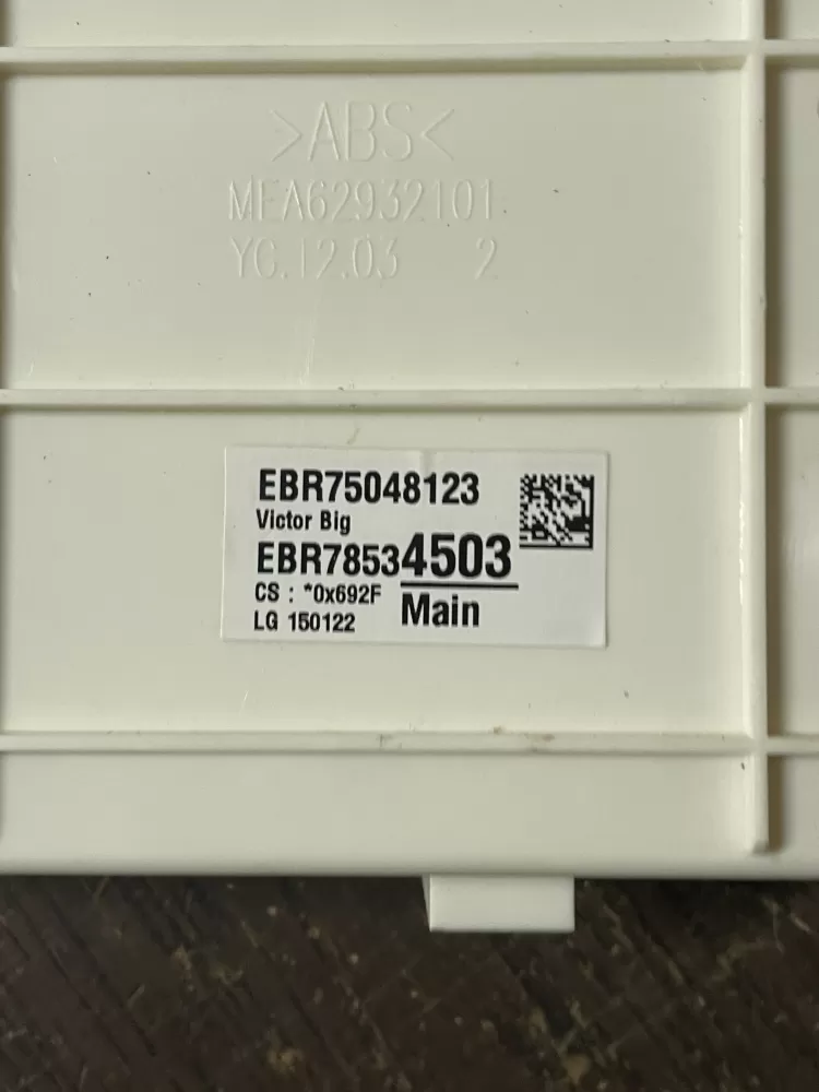 LG EBR75048123 Washer Control Board AZ44212 | WMV388