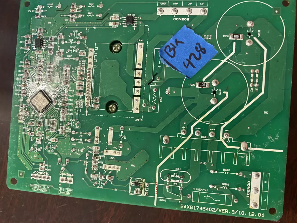 LG AP5605486 EBR65640205 PS3645705 Refrigerator Control Board AZ35536 | BK428