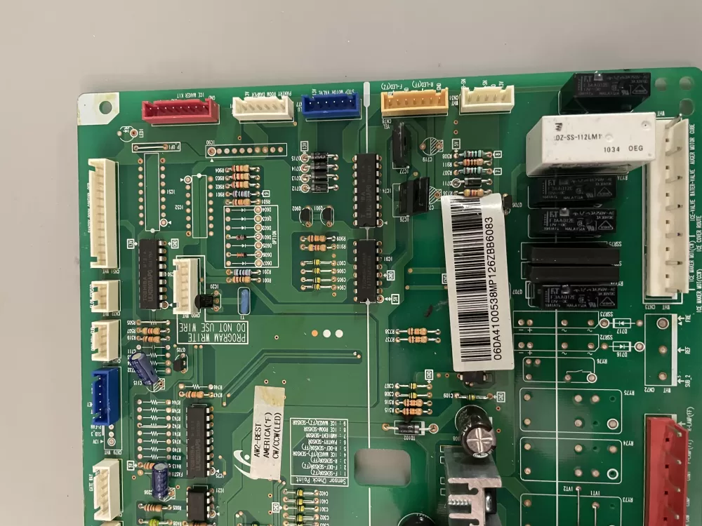 Samsung DA41 00538M Refrigerator Control Board AZ91151 | KMV296