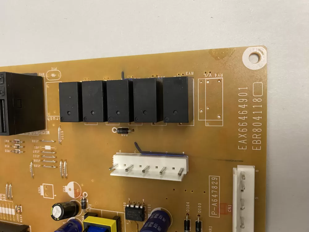 LG Kenmore EBR80411804 Microwave Control Board Panel AZ220043 | BK722