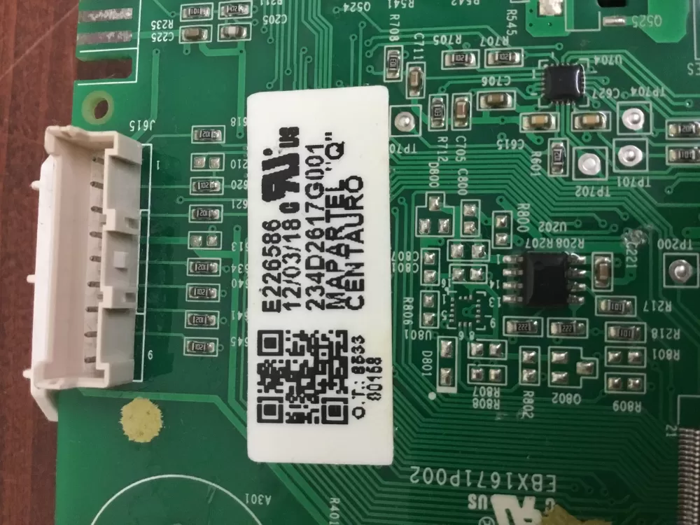 GE 234D2617G001 Washer Control Board AZ29156 | NR158