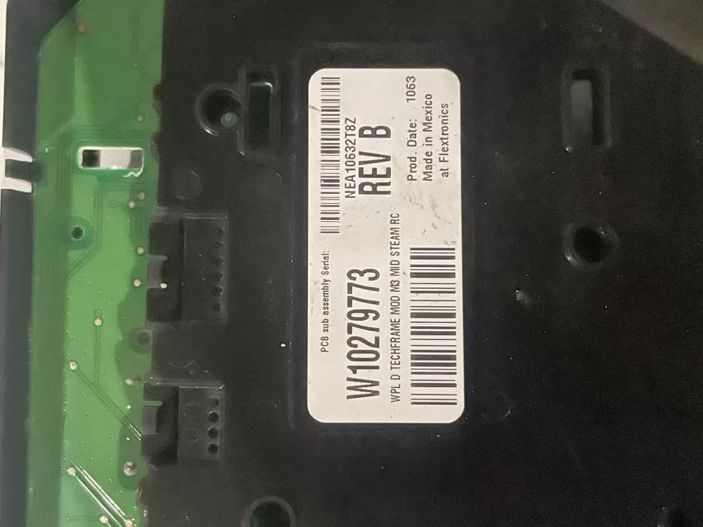 Whirlpool W10279773 Dryer Control Board AZ33527 | Wm341