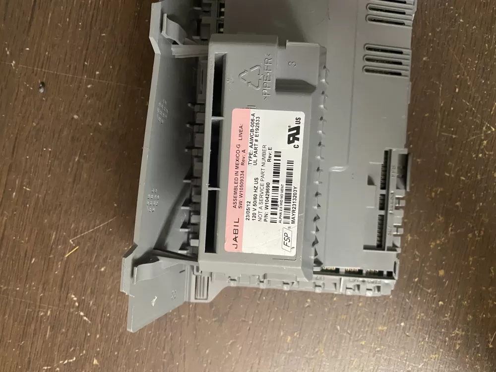 Whirlpool W10429690 W10422888 AP5650104 Washer Control Board AZ50065 | BKV454