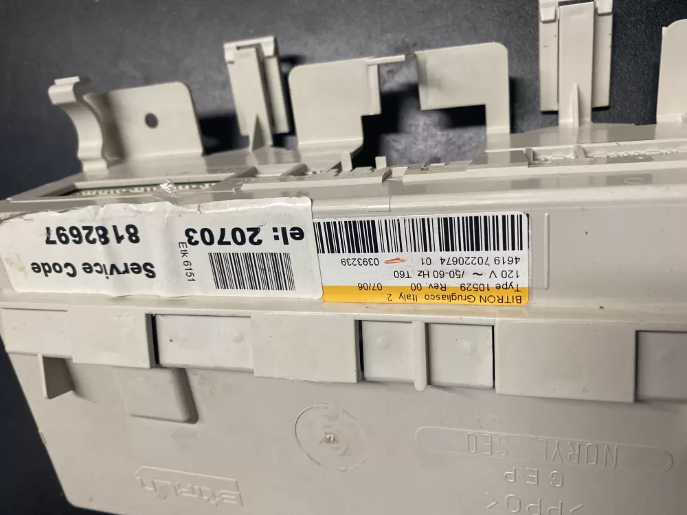 Whirlpool 4619 70220674 01 Washer Control Board CCU