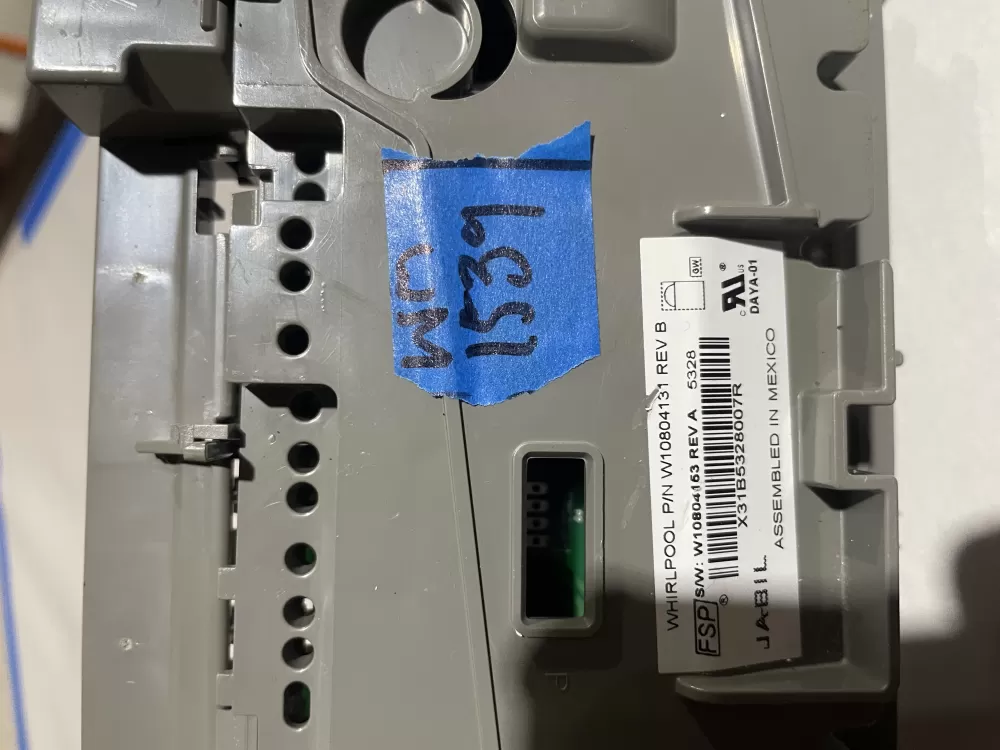 Whirlpool W10804131 W10817263 Dishwasher Control Board AZ188731 | Wm1539