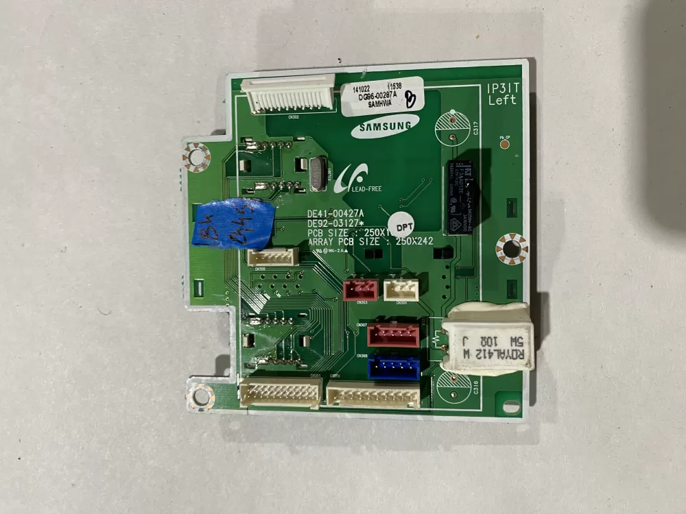 Samsung DG96-00287A Control Board AZ145928 | BK2445