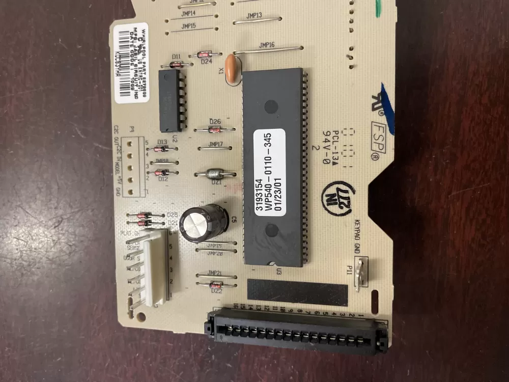 Kenmore 3193154 8272434 Range Control Board Panel AZ57997 | KM2059