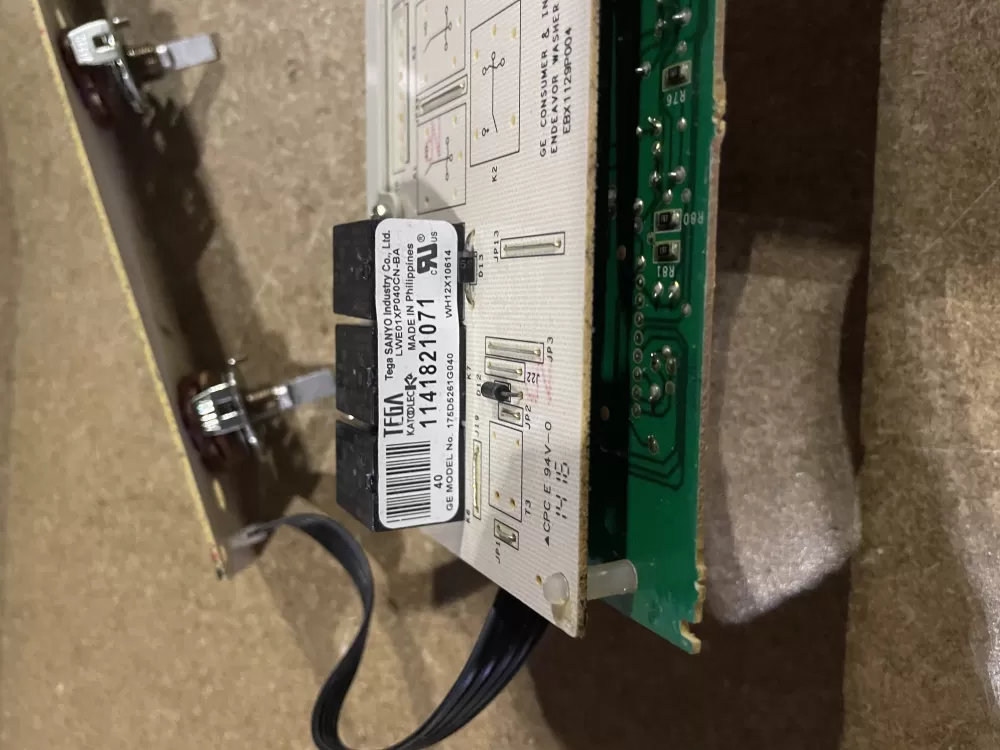 GE 175D5261G040 EBX1129P004 WH12X10614 Washer Control Board AZ24820 | KM352