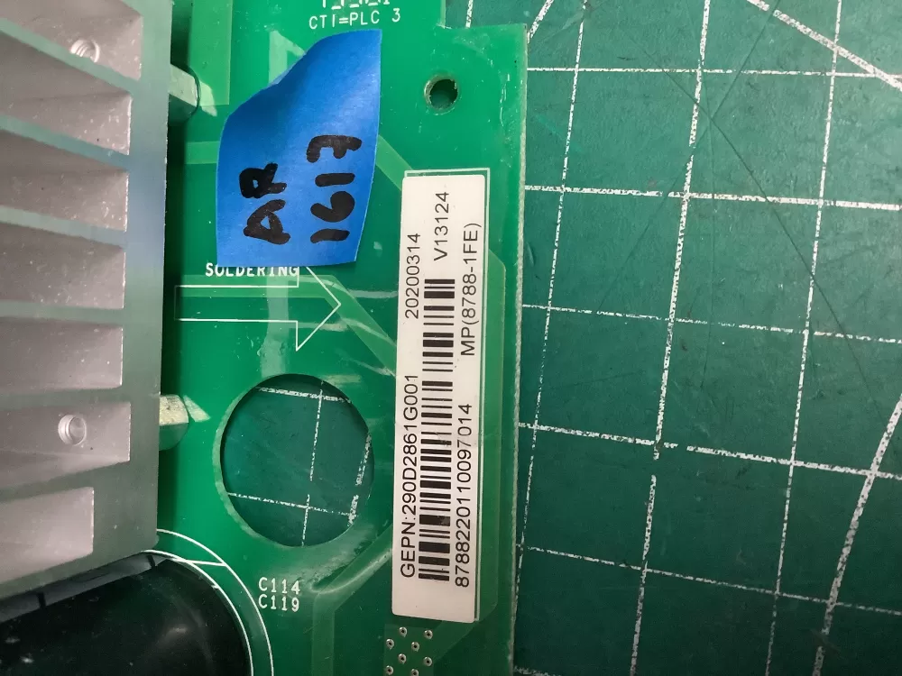 GE 290D2861G001 WH22X29049 Washer Control Board AZ209523 | AR1617