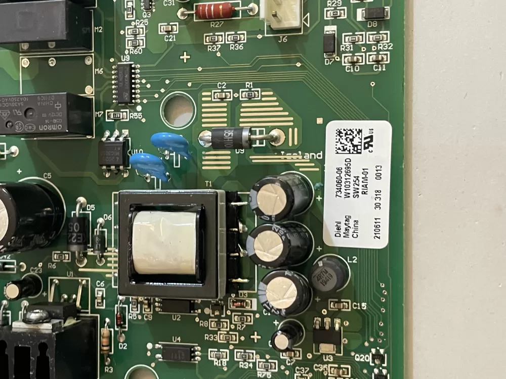 Whirlpool Maytag W10312695B Refrigerator Control Board AZ159481 | KM1540