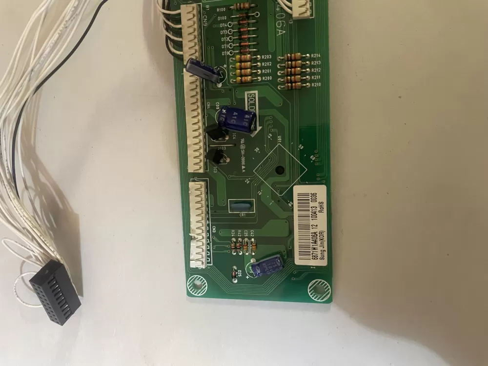 LG GE 6871W1A406A Microwave Control Board AZ189787 | KM1237