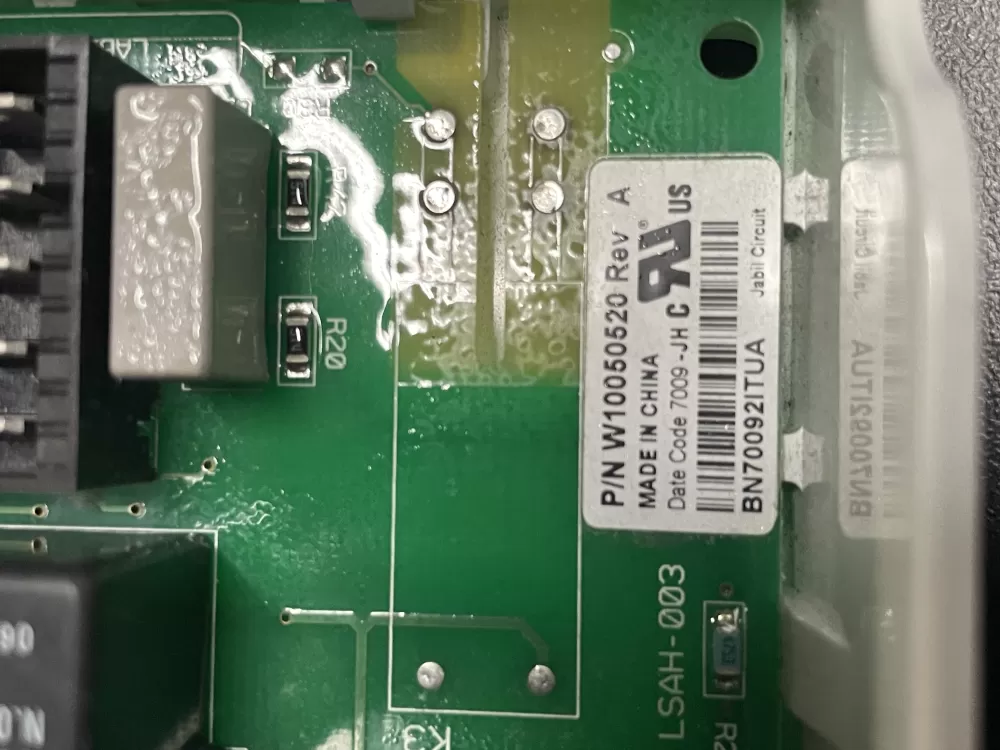 Whirlpool Maytag Kenmore W10111606 6105034 Dryer Control Board AZ12854 | 1176