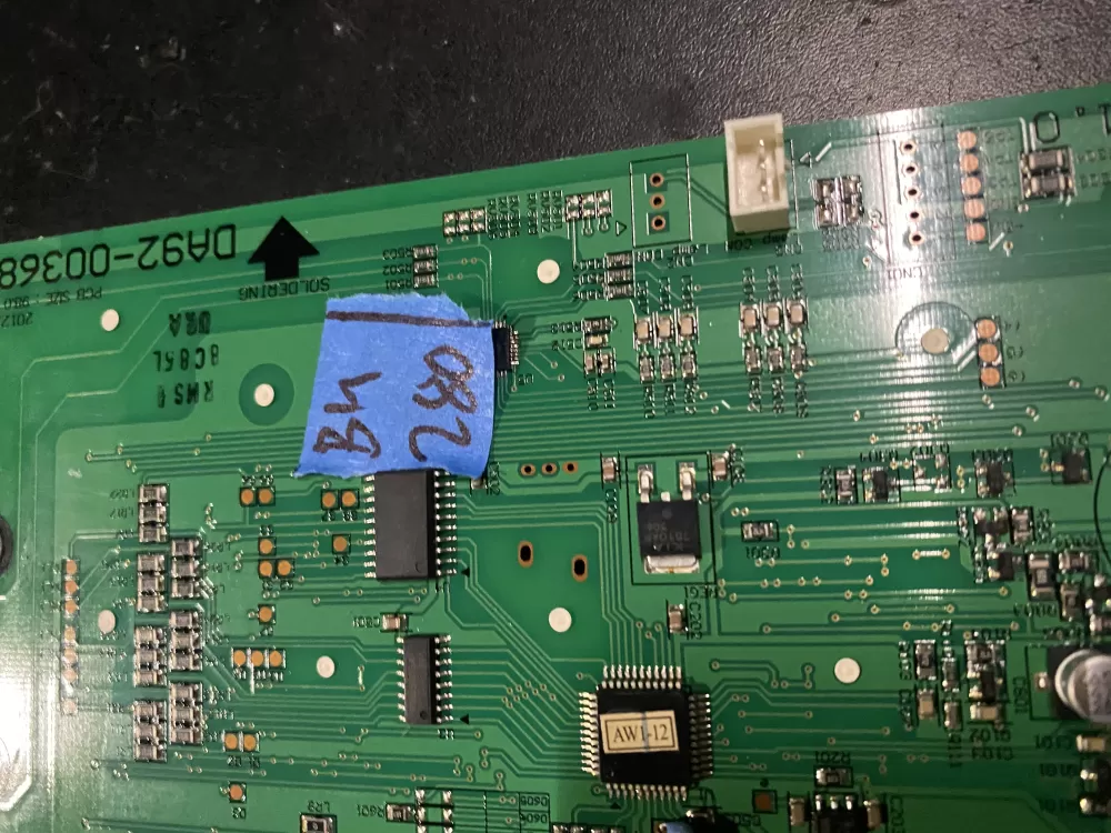 Samsung DA92-00368B Refrigerator Control Board Dispenser AZ27968 | BK280