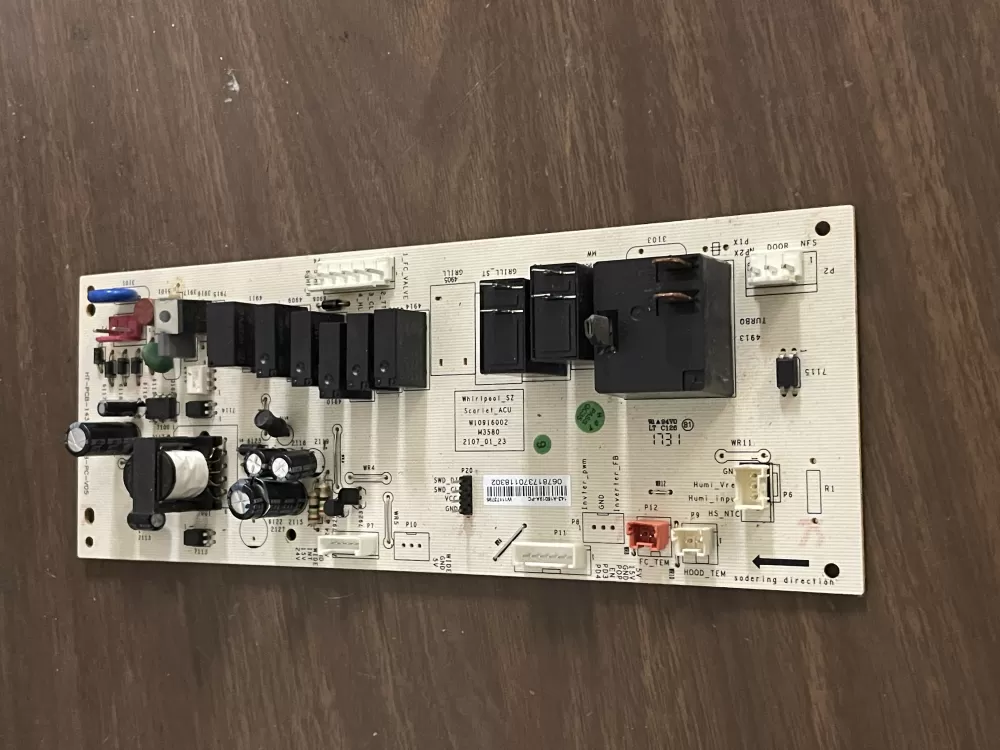 Whirlpool W11173795 W10916002 Microwave Control Board AZ90582 | Wm1371