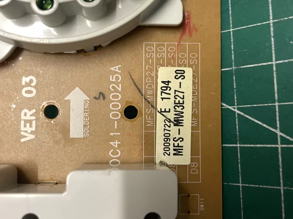 Genuine Samsung MFS-MW3E27-S0LF Circuit Board AZ211045 | Wmv934