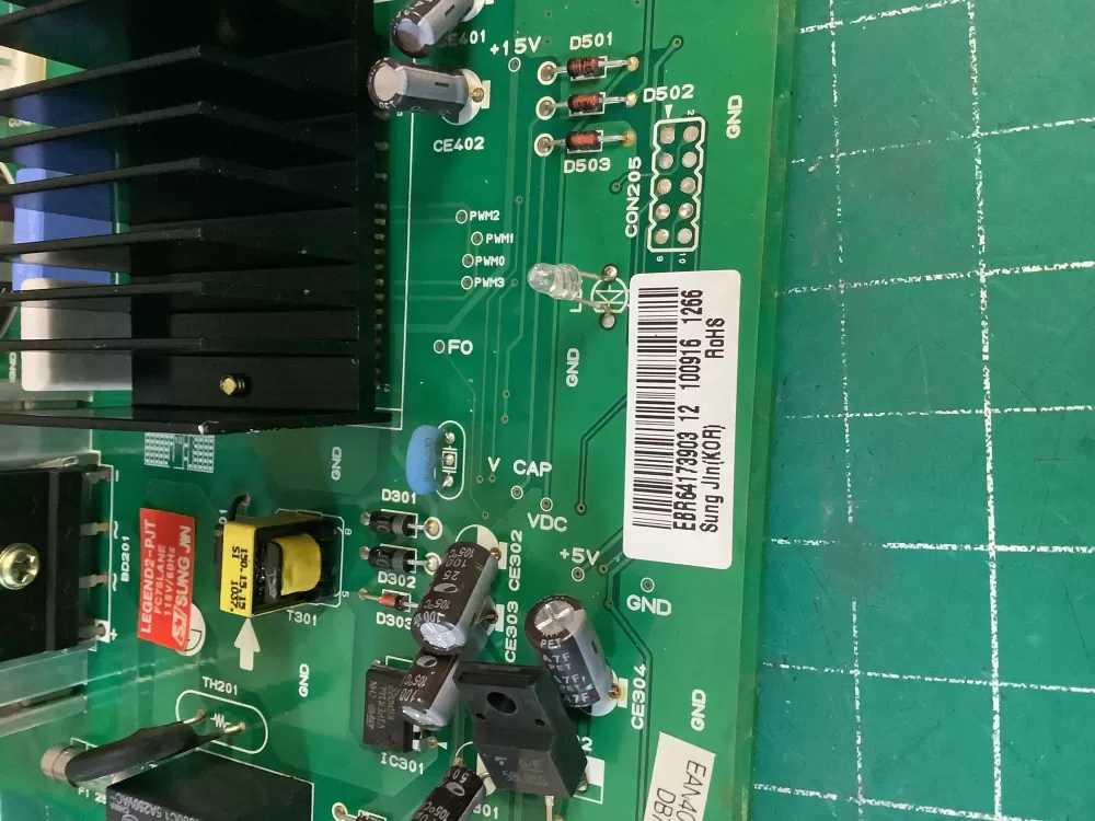 LG Kenmore EBR64173903 Refrigerator Control Board AZ228020 | NR507