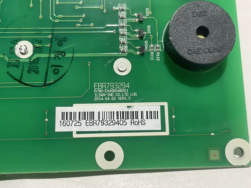 Kenmore LG EBR79329405 Refrigerator Control Board Dispenser AZ139967 | Wm2181