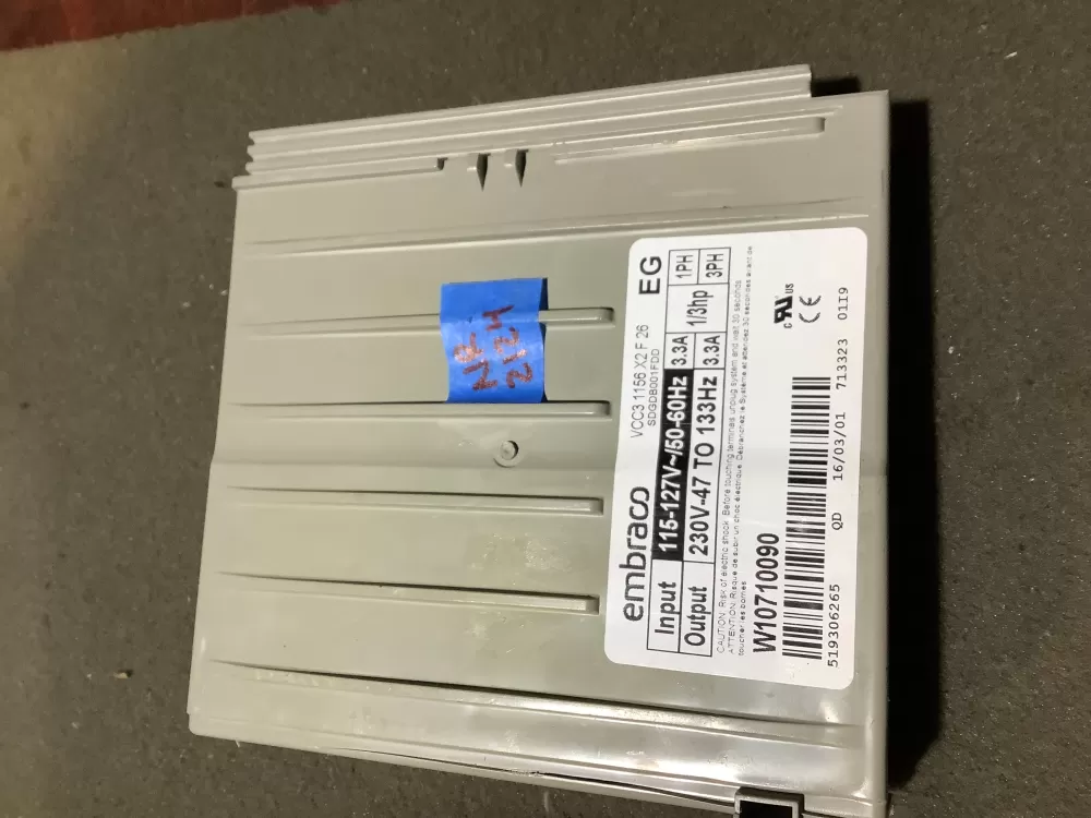 Frigidaire 0193525185 Refrigerator Control Board Circuit AZ113220 | NR2124